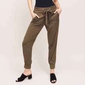 Dynamite army green high waisted pants